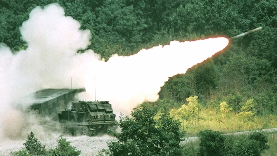 With a proven range up to 300 kilometers and a variety of future munitions in development that will extend effective range to 499 kilometers, M270 delivers affordable, quick, long-range precision strikes. M270 employs the same munitions as HIMARS® which streamlines interoperability and logistics with U.S. and coalition forces while increasing missile loadout to two rocket pods.