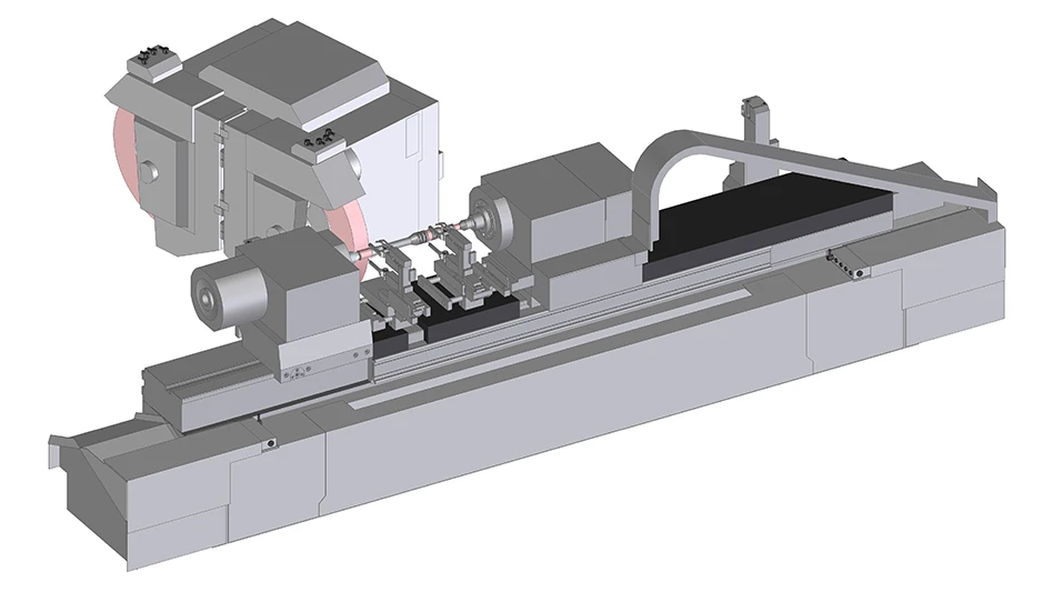 With the new Z2 axis, the setup time is significantly reduced.