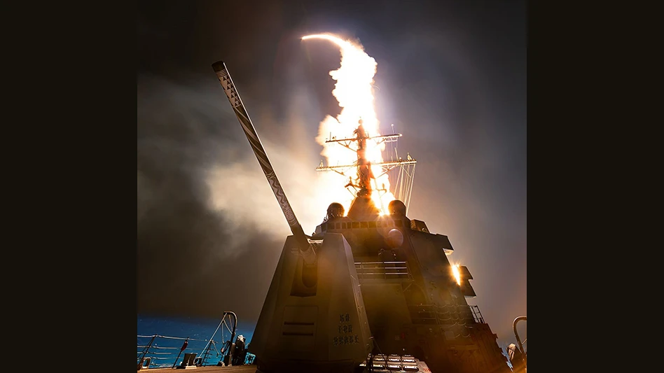 SM-6 launched from USS Daniel Inouye during successful Flight Test Mission 31 Event 1A in 2023.