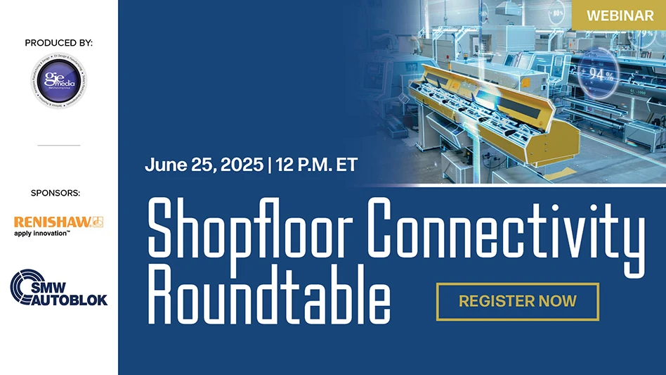 Text reading Shopfloor Connectivity Roundtable