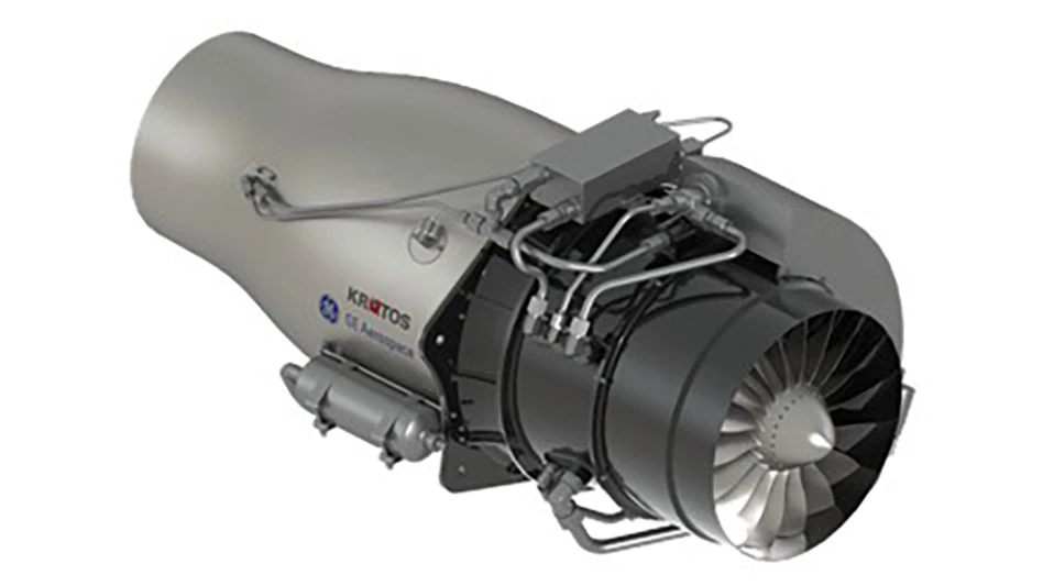 GEK1500 Engine (Concept Rendition: Kratos and GE Aerospace)