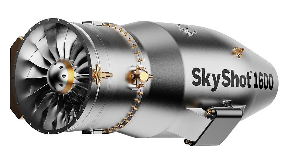 The SkyShot 1600 engine is designed for use in collaborative combat aircraft
