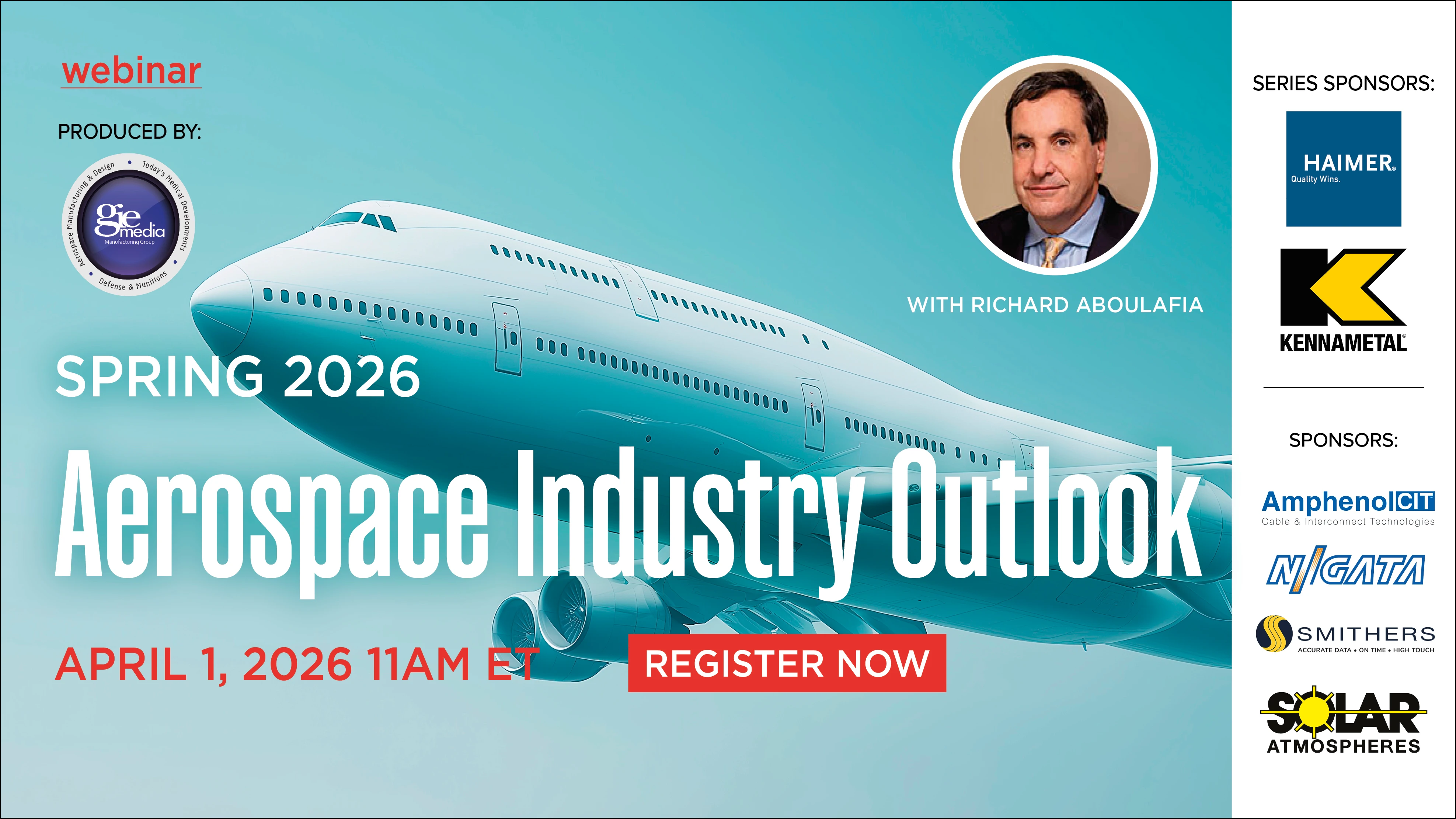 Text reading Aerospace Industry Outlook